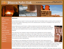Tablet Screenshot of dineensales.com